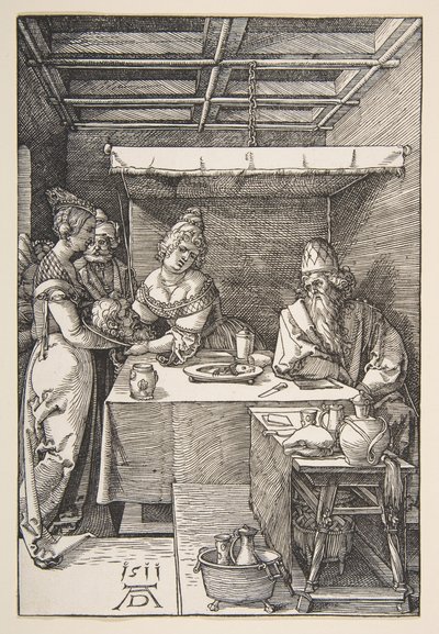 La Tête de Saint Jean-Baptiste apportée à Hérode - Albrecht Dürer