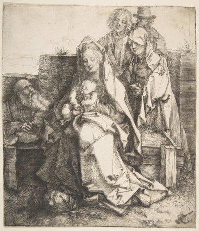 La Sainte Famille, 1512-13 - Albrecht Dürer