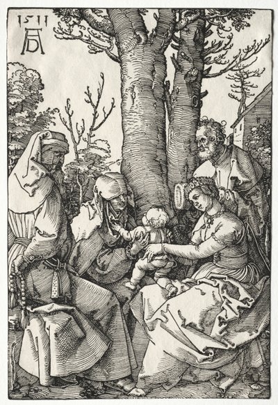 La Sainte Famille avec Joachim et Anne - Albrecht Dürer