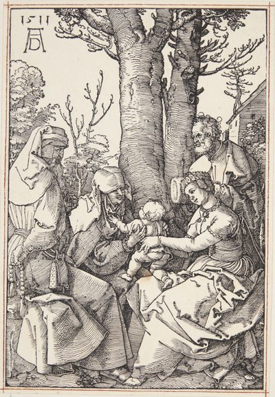 La Sainte Famille avec Joachim et Sainte Anne - Albrecht Dürer
