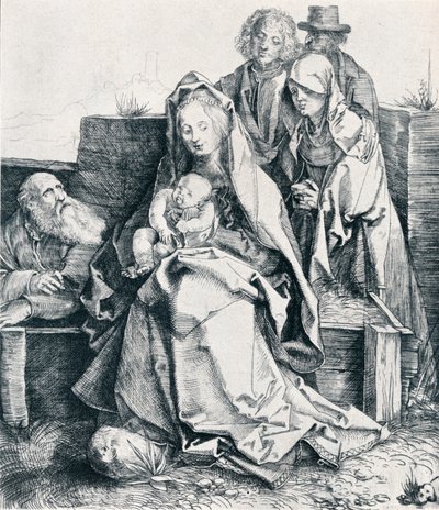 La Sainte Famille avec Saint Jean, la Madeleine et Nicodème, 1512 1906 - Albrecht Dürer