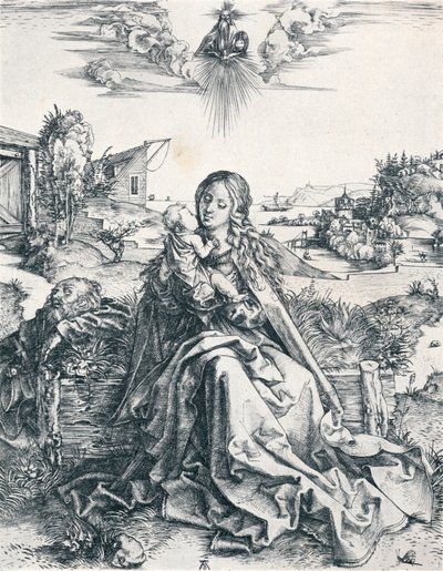 La Sainte Famille avec la libellule, 1495 - Albrecht Dürer