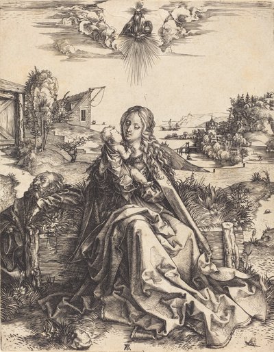 La Sainte Famille avec la Mouche de Mai, 1495-1496 - Albrecht Dürer