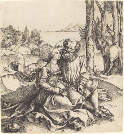Le Couple Mal Assorti - Albrecht Dürer