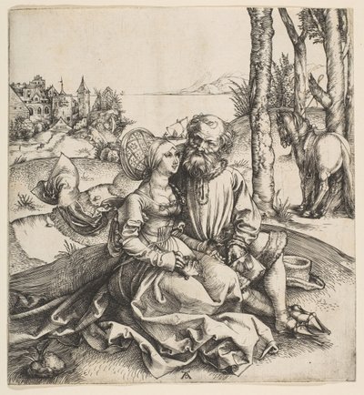 Le Couple Mal Assorti - Albrecht Dürer
