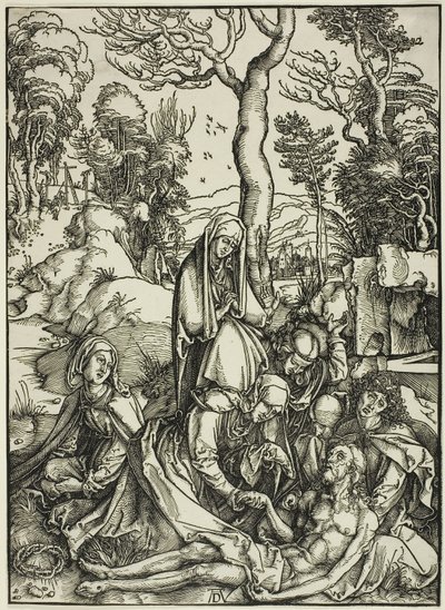 La Lamentation, de La Grande Passion - Albrecht Dürer