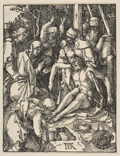 La Lamentation, de La Petite Passion - Albrecht Dürer