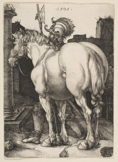 Le Grand Cheval, 1505 - Albrecht Dürer