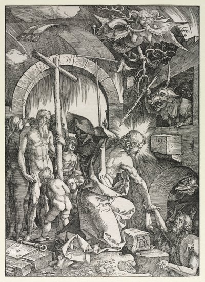 La Grande Passion : Le Christ descendant aux limbes, 1510 - Albrecht Dürer