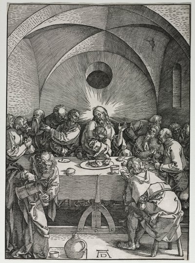 La Grande Passion : La Dernière Cène, 1510 - Albrecht Dürer