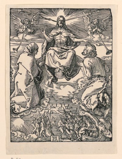 Le Jugement dernier, de la série La Petite Passion - Albrecht Dürer