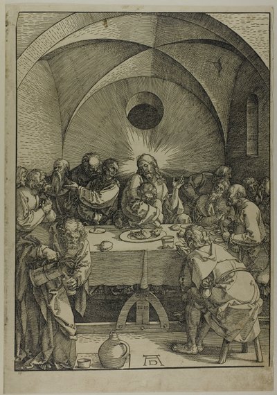 La Dernière Cène, de La Grande Passion - Albrecht Dürer