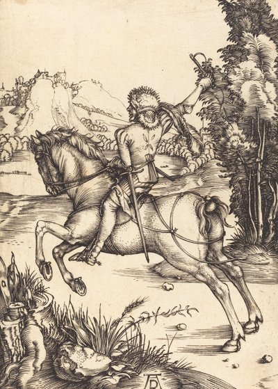 Le petit courrier, vers 1496 - Albrecht Dürer