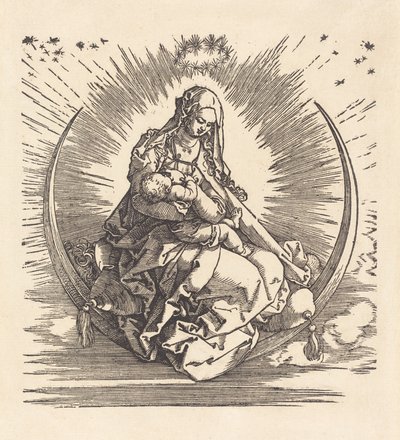 La Madone sur le croissant, 1510-1511 - Albrecht Dürer