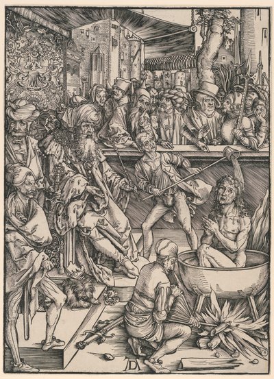 Le martyre de Saint Jean, de L