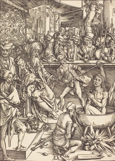 Le martyre de Saint Jean, probablement vers 1496-1498 - Albrecht Dürer