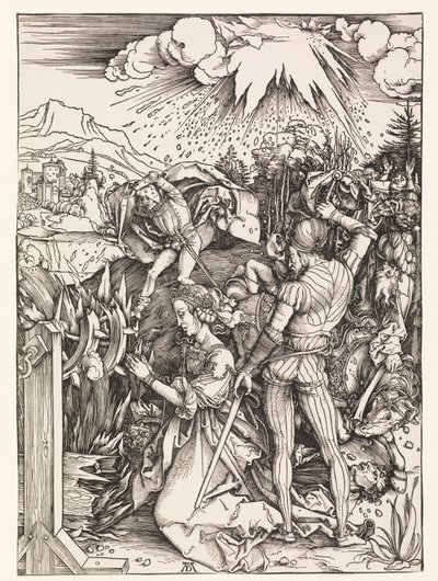 Le martyre de Sainte Catherine - Albrecht Dürer