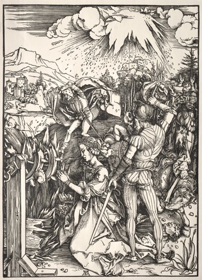 Le Martyre de Sainte Catherine - Albrecht Dürer