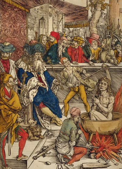 Le Martyre de Saint Jean, 1498 - Albrecht Dürer