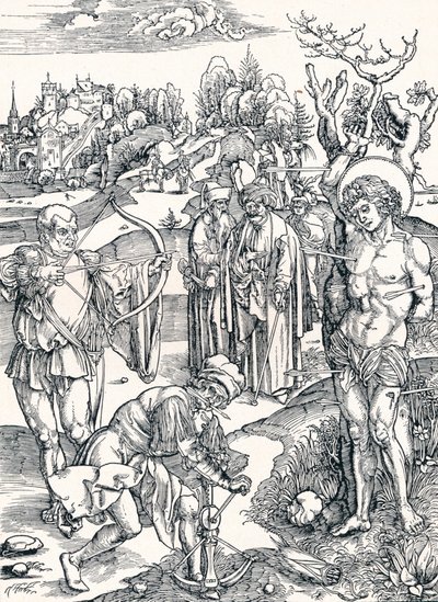 Le Martyre de Saint Sébastien, vers 1495, 1906 - Albrecht Dürer