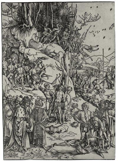 Le Martyre des dix mille, 1497 - Albrecht Dürer
