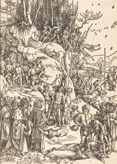 Le Martyre des dix mille - Albrecht Dürer
