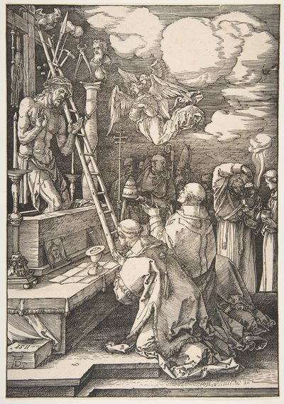 La messe de Saint Grégoire - Albrecht Dürer