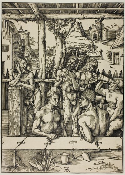 Le bain des hommes - Albrecht Dürer