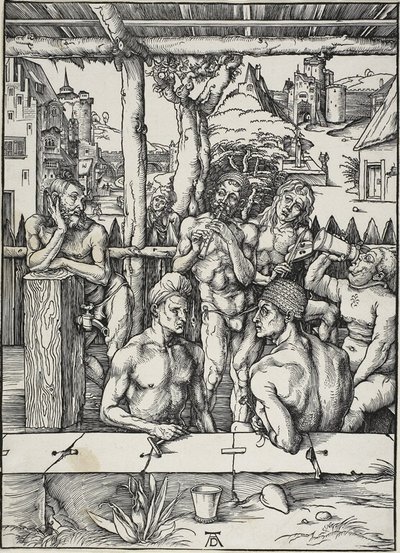 Le bain des hommes - Albrecht Dürer