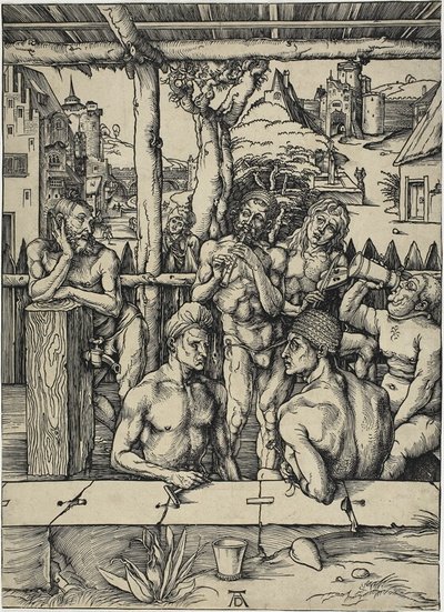 Le bain des hommes - Albrecht Dürer