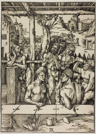 Le bain des hommes - Albrecht Dürer