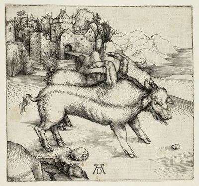 La truie monstrueuse de Landser - Albrecht Dürer