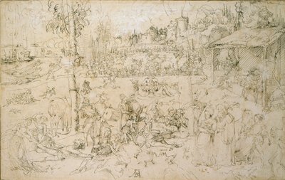 Les plaisirs du monde, début du 16ème siècle - Albrecht Dürer