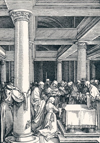 La Présentation du Christ au Temple, 1506 - Albrecht Dürer
