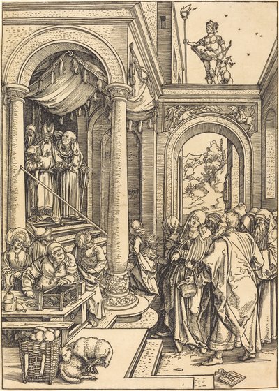 La Présentation de la Vierge au Temple - Albrecht Dürer