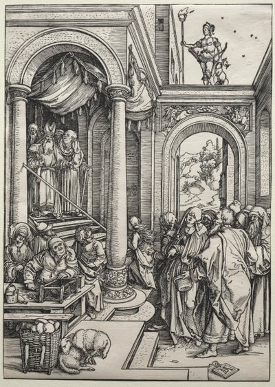 La Présentation de la Vierge au Temple - Albrecht Dürer