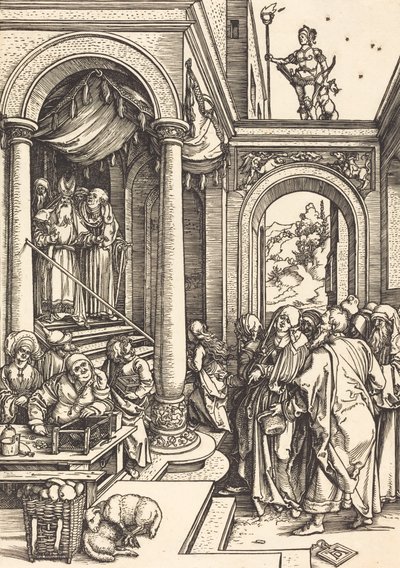 La Présentation de la Vierge au Temple, c. 1502-1503 - Albrecht Dürer