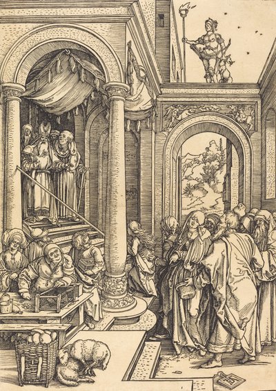 La Présentation de la Vierge au Temple - Albrecht Dürer