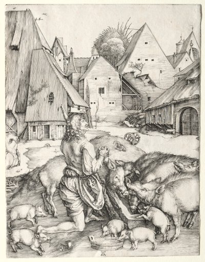 Le Fils Prodigue - Albrecht Dürer