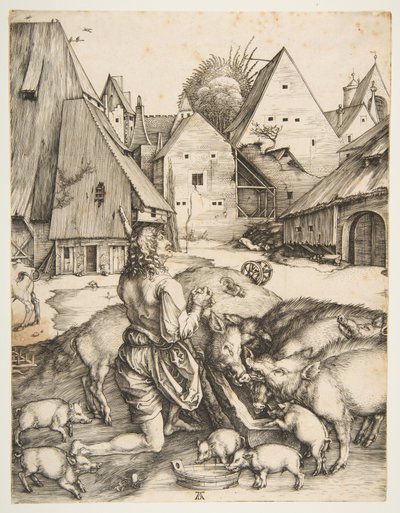 Le Fils prodigue - Albrecht Dürer