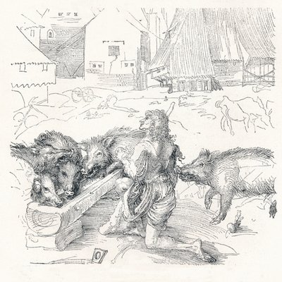 Le Fils Prodigue - Albrecht Dürer