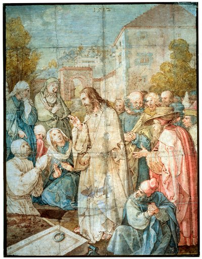 La Résurrection de Lazare, 1512 - Albrecht Dürer