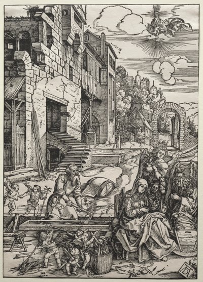 Le Repos en Égypte - Albrecht Dürer