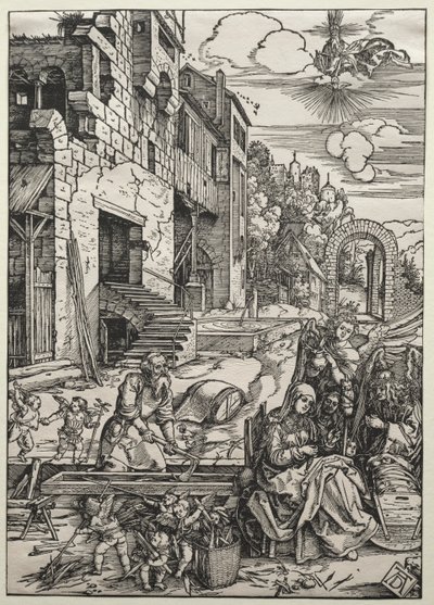 Le Repos en Égypte, vers 1501-1502 - Albrecht Dürer
