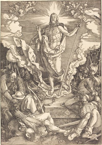 La résurrection - Albrecht Dürer