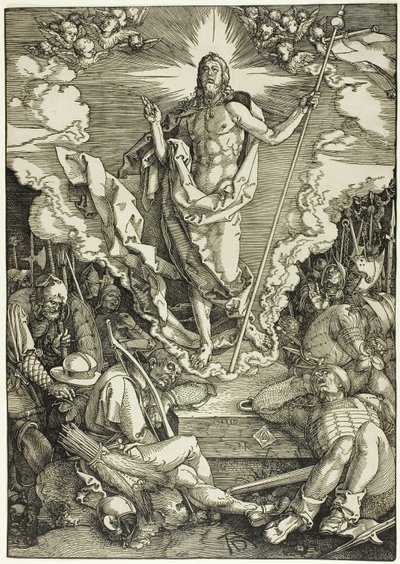 La Résurrection, de La Grande Passion - Albrecht Dürer