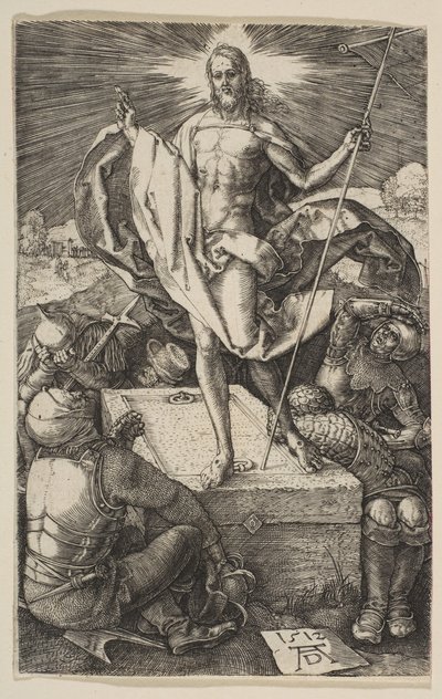 La Résurrection, de La Passion - Albrecht Dürer