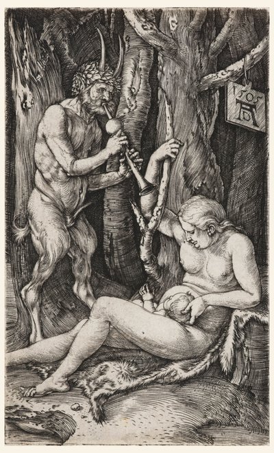 La famille du satyre - Albrecht Dürer
