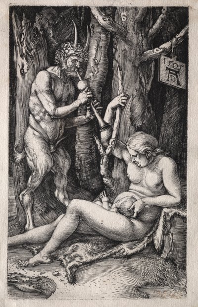 La Famille du satyre - Albrecht Dürer