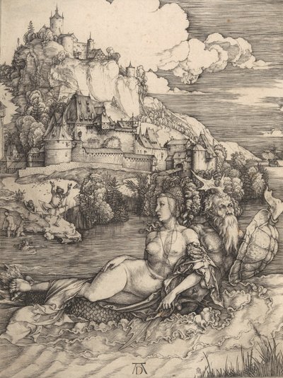 Le Monstre Marin Das Meerwunder, ca. 1498 - Albrecht Dürer